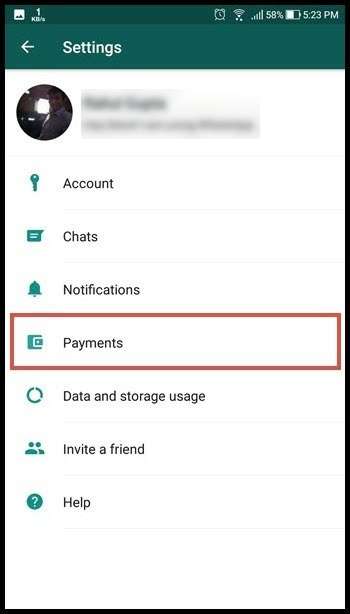 whatsapp, payments
