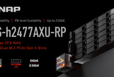 QNAP Launches TS-h2477AXU-RP: 24-bay ZFS NAS Optimized for High-Speed Storage and Resilient Backup
